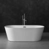 Buy cheap OEM ODM 1700mm Freestanding Bathtub White Stand Alone Tub from wholesalers
