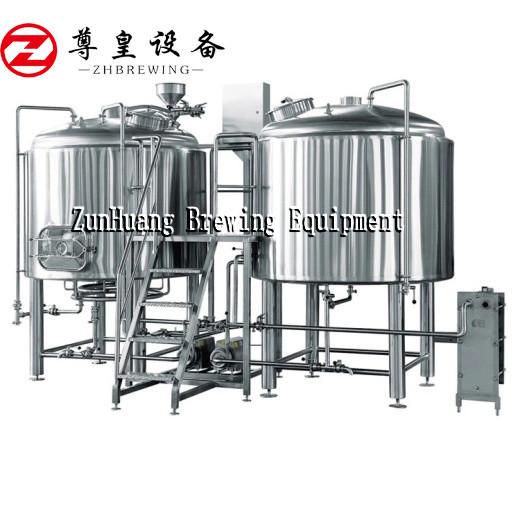 Buy cheap 500L 1000L 1500L Commercial Beer Brewing Equipment Stainless Steel In Silver from wholesalers