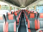 Golden Dragon Used Tour Bus 34 Seats Diesel Fuel Euro 4 Emission Standard