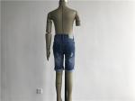 High Fashion Medium Wash Denim Jeans , Boys Ripped Denim Shorts TW78602 TW78603