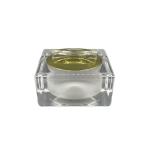 Square type round edge design Acrylic cream jar High - grade Mirror cover 30g,