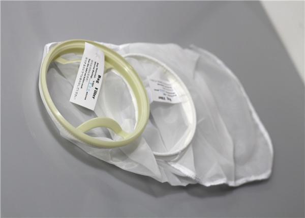 Buy cheap 250 Micron Nylon Liquid Filter Bag 155X500mm Ultrasonic Welded No Protrusions from wholesalers