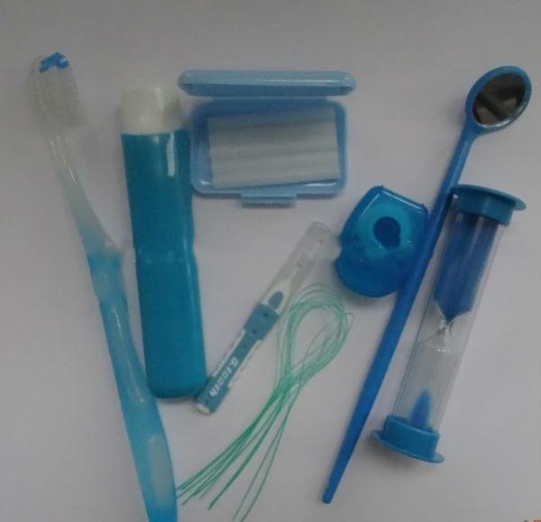 Buy cheap Travel Dental Lab Equipment Oral Care Orthodontic Brush Cleaning Kit With 8pcs from wholesalers