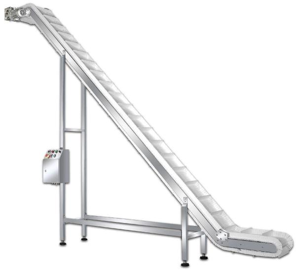 Buy cheap SUS304 Stainless Steel Flat Top Chain Conveyor high temperature from wholesalers