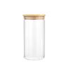 Buy cheap Bamboo Lid Glass Kitchenware Borosilicate Air Tight Food Glass Storage Containers Jars from wholesalers