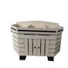 Buy cheap Supermarket Fruit And Vegetables Shelves Wood And Cold Rolled Steel from wholesalers