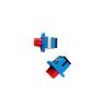 Buy cheap ABS SM SC To FC Fiber Optic Coupler Hybrid Flange Plastic Adapter from wholesalers