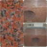Buy cheap Maple Red Granite Work Tops Polished Solid Surface High Hardness / Density from wholesalers