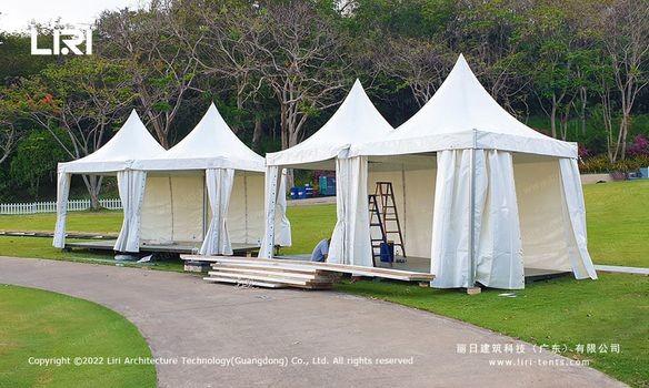 Buy cheap Pagoda Race Gazebo Outdoor Event Tents High Peak Marquee from wholesalers