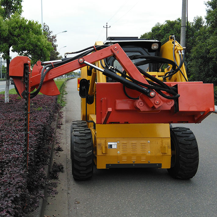 Hydraulic Cylinder 50HP 65HP 100HP 125HP Crawler Wheel Skid Steer Loader with Backhoe Attachment