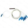 Buy cheap 1x16 SC APC Fiber PLC Splitter Mini Steel Tube Cable Without Connetcor from wholesalers