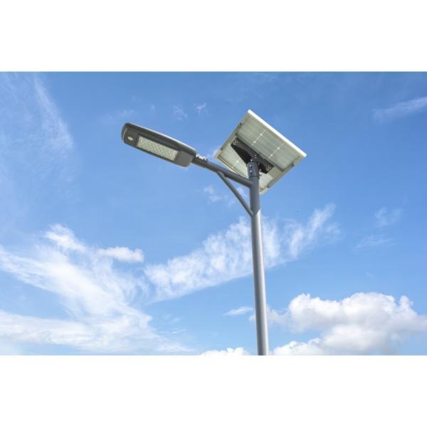 High Brightness Solar Powered LED Street Light 140lm/w SMD IP65 Outdoor