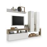 Assembled Living Room Furniture Exquisite 277cm length Wooden Tv Display Cabinet