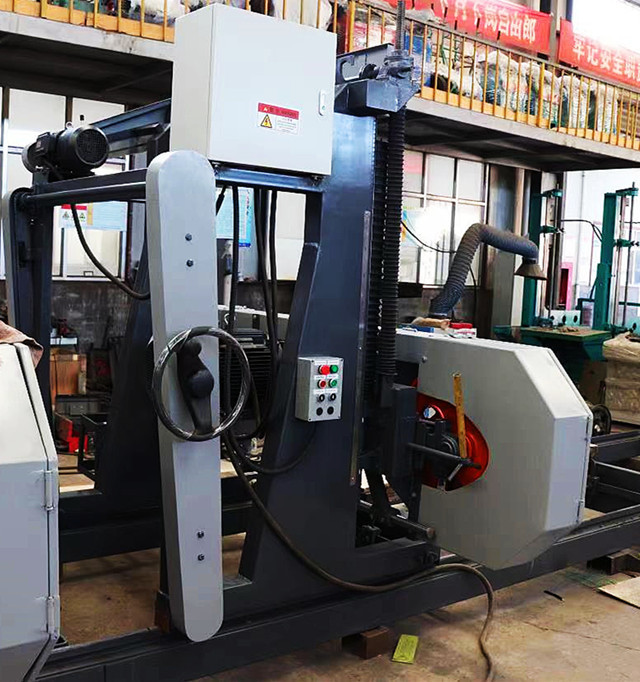 MJ1000E 1000mm Wood Portable Sawmill Horizontal Bandsaw Mill
