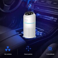 Buy cheap Quiet Energy Saving Car Air Purifier With HEPA Ionizer Carbon Filters product