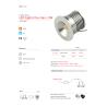Buy cheap Hotel Room Wall Panel LED Light Recessed 3W Mini LED Spotlight 12DC/AC LED lamp from wholesalers