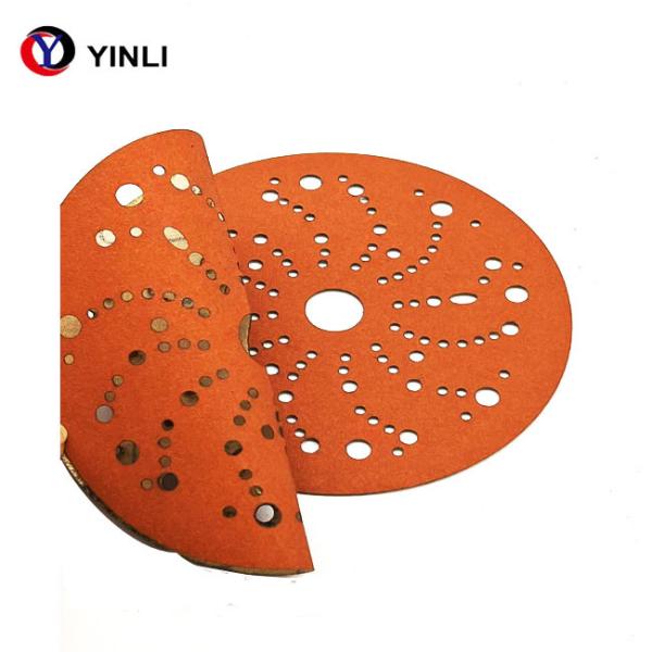 Buy cheap 320 400 500 Grit Ceramic Sanding Disc 5 Inch Round Sandpaper For Metal from wholesalers