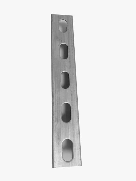 Buy cheap 82*41mm Slotted Galvanized Strut C Channel Steel Channels For Engineering purlins from wholesalers
