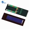 Buy cheap 0.5V 0.07W poly crystalline silicon sunpower solar ZW-5318 53x18x2.5mm from wholesalers