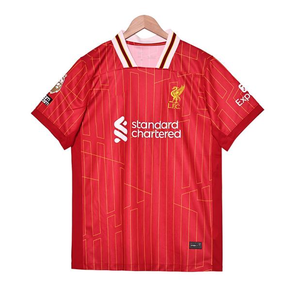 Buy cheap 2024-2025 Liverpool home fan version jersey group customization from wholesalers