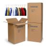 Buy cheap Colored Corrugated Wardrobe Moving Boxes Packaging Corrugated Paper Carton Plus Bars from wholesalers
