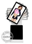 Rotatable Capacitive Touch Screen Shopping Mall Kiosk 43 Inch Android 5.1 LCD