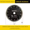 Buy cheap 250mm Black Diamond Cut Circular Saw Blade With Steel Core from wholesalers