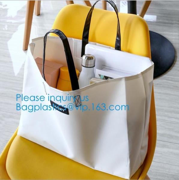 Waterproof PVC Tarpaulin Tote Bag Compact Portable Durable Tarpaulin Cloth