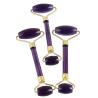Buy cheap Skin Tightening Purple Face Roller Double Jade Roller from wholesalers