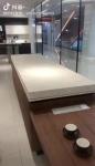 75in Family Stained Plywood Modern Beadboard Kitchen Cabinets U Shape Particle