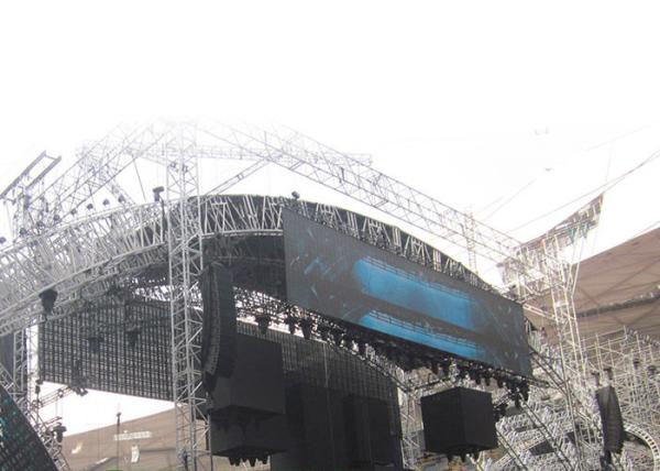 Buy cheap 16 Bit Outdoor Video Screen IP65 High Brightness LED Display For Advertising from wholesalers