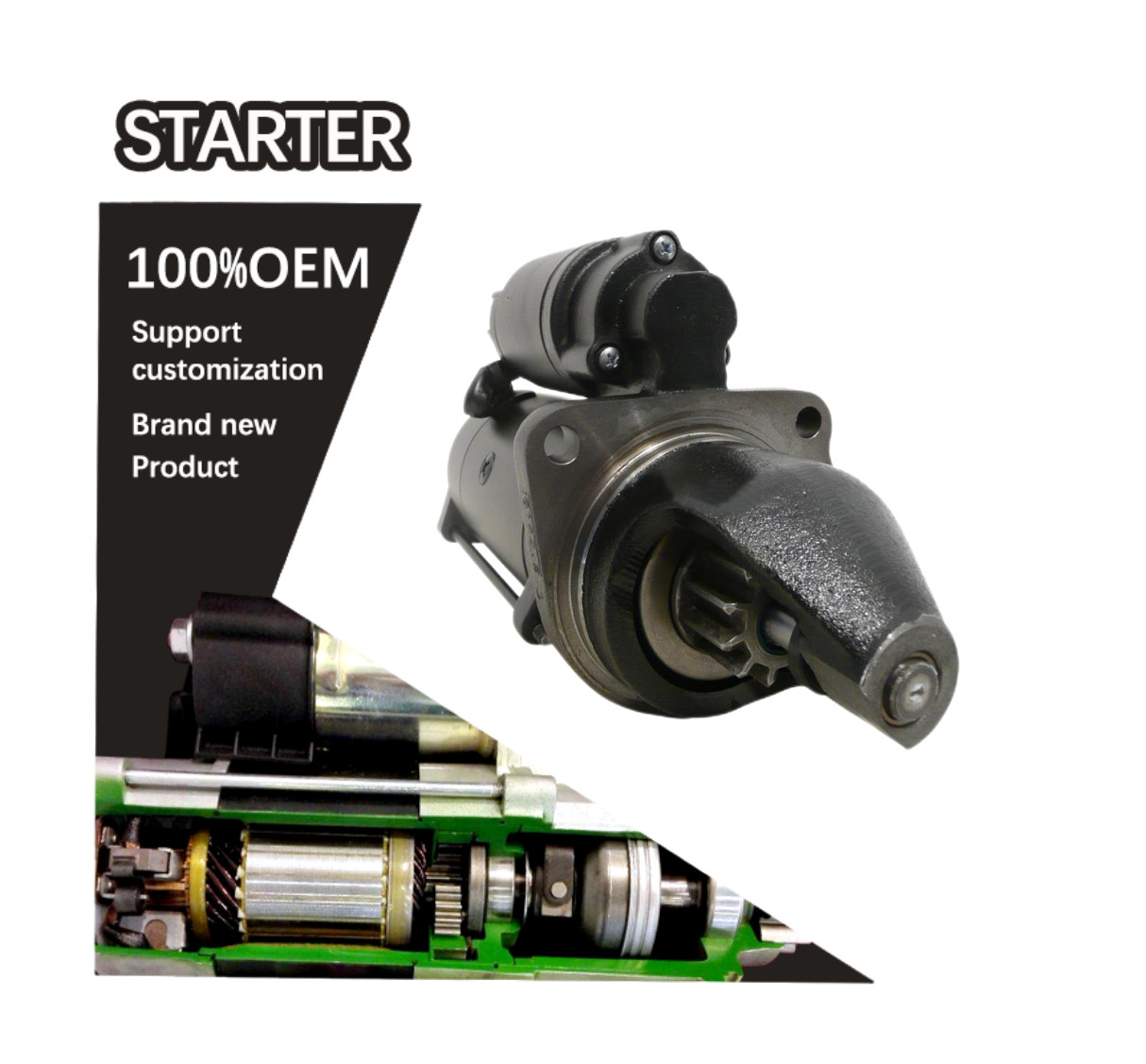 12V 11T CW STARTER 11131426, AZE4597, 11131116, AZE4540 11.132.169, 11.132.101, 11.131.970, 11.131.746, 11.131.728,