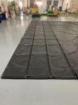Logo Print On 14oz PVC Truck Cover 16x27 4x8ft Lumber Tarps For Flatbed Truck