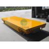 Buy cheap Towed Cable Powered Factory Material Handling Hydraulic Rail Transport Cart For Steel Structure from wholesalers