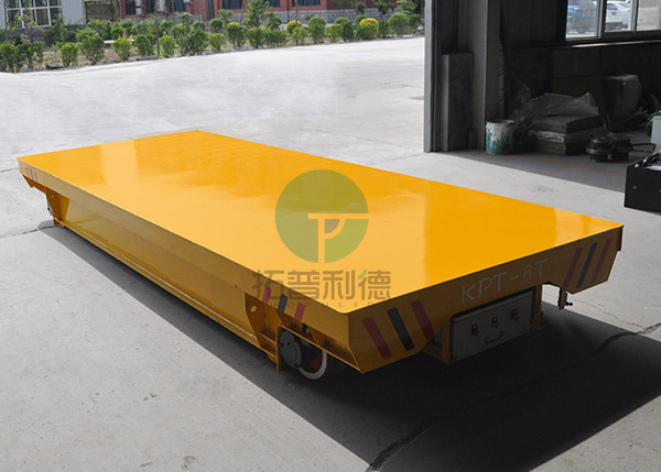 Mobile Cable Machine Parts Transfer Container Handling Pallet Rail Wagon