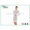 Buy cheap Knitted Collar Protective Disposable Lab Coats Small Splash Proof With Snaps Closure from wholesalers