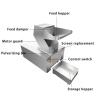 Buy cheap Crushed Chicken Bone Beef Meat Grinder Bone Crusher Stainless Steel 20-60KG/H from wholesalers