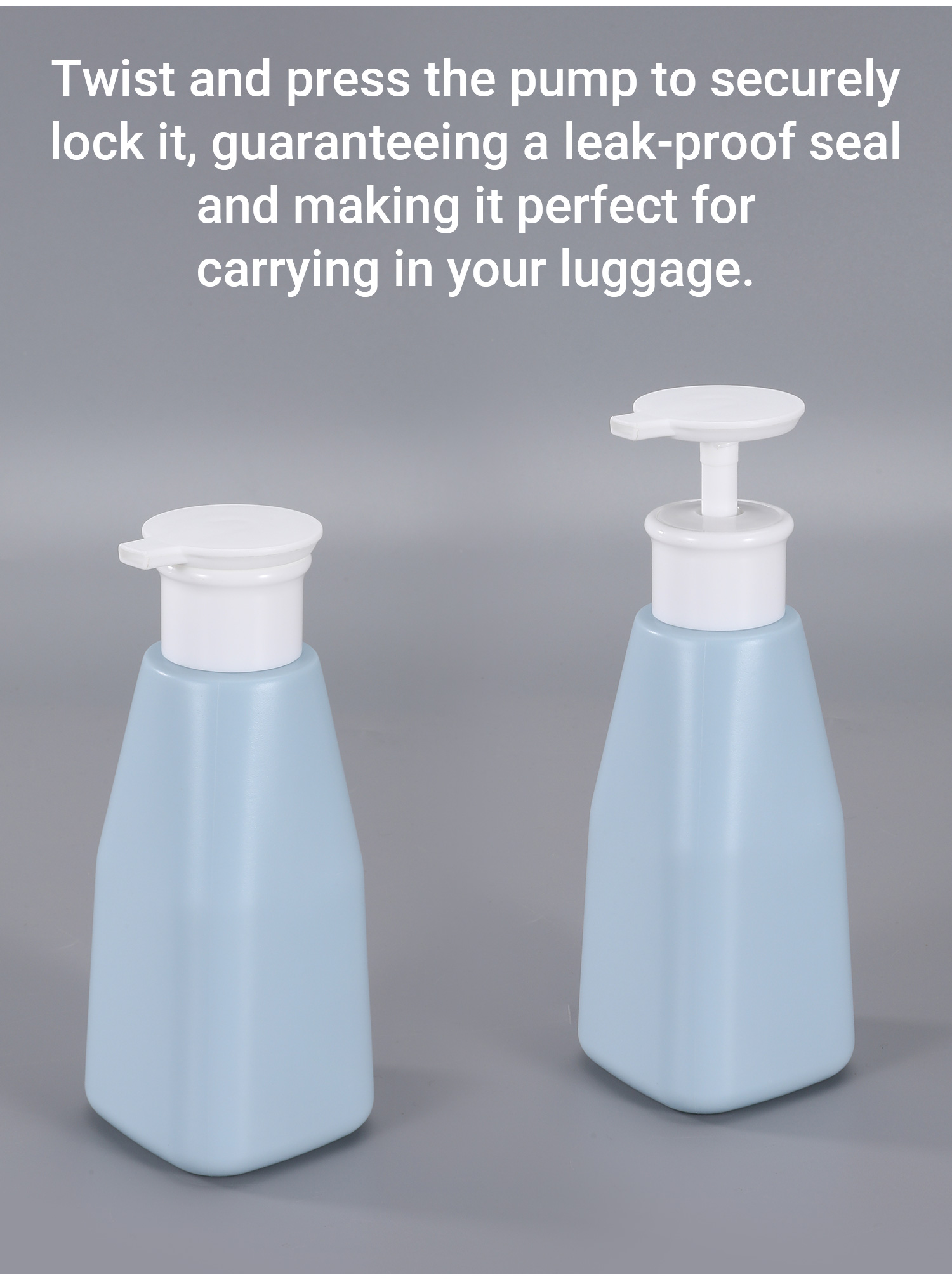 Pump Cap 330ml 11oz Round Shoulder Bottle for Body Lotion Hand Wash Cleanser Skin Care