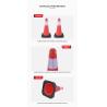 Buy cheap 70cm Warning Directional Cone For Traffic Safety With Yes/No Base EVA/PVC/EPDM from wholesalers