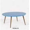 Buy cheap Modern Beautiful Iron LEG WOOD Restaurant Table in Coffee House (YACT02-45) from wholesalers