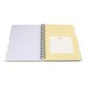 Buy cheap Metal Spiral Presentation Book B5 Diecutting Wood Grain Hard Cover With Index Divider from wholesalers