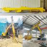 Buy cheap 20M Telescopic Arm for Excavator Red Yellow for Digging House Foundation from wholesalers