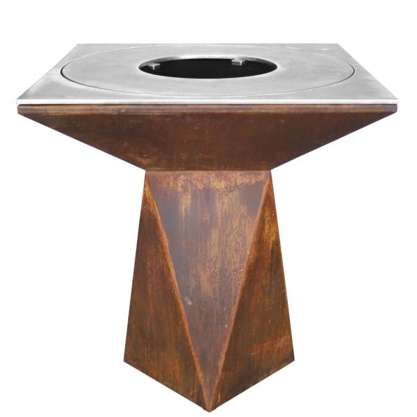 Buy cheap Pre Rusted Corten Steel Fire Pit For BBQ Outdoor Cooking from wholesalers