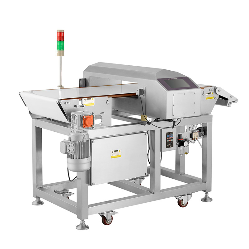 High Accuracy free fall pipeline metal separator funnel food metal detector for granular pharma metal powder plastic rub