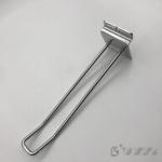 Silver Shelving Accessories Wire Mesh Grid Wall Hooks 400mm 350mm 300mm Length