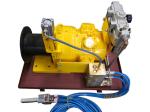 Aluminum Alloy Housing Material Pneumatic Hoist Air Consumption 0.8m3/min Safety