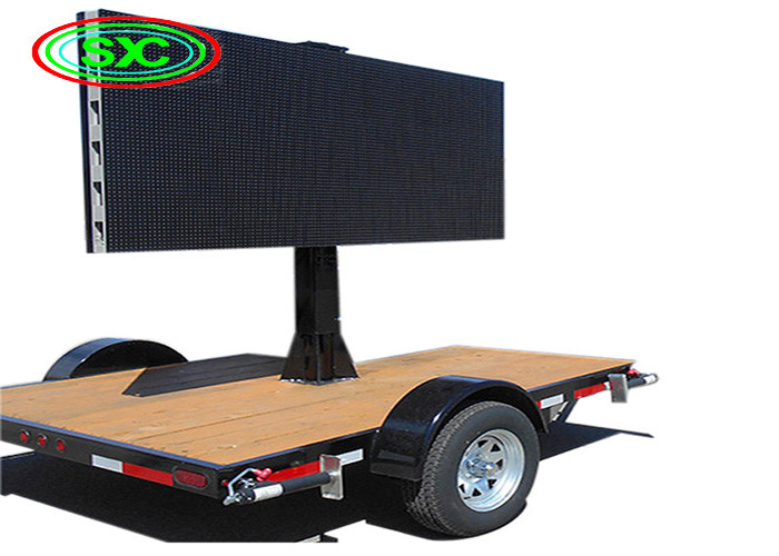 Customizable P3 LED Taxi Top Screen Ads Small, Detachable And Easy To Install