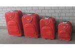 Bright Color Soft Eva 8 Wheel Luggage Set , Iron Trolley Travel Suitcase With
