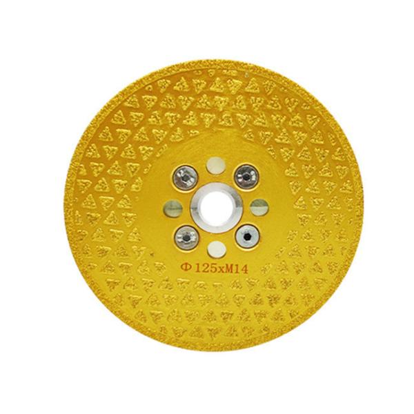 Buy cheap Dual Side 125mm Brazed Diamond Saw Blades 1.6mm For Masonry from wholesalers