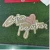 Buy cheap Flexible LED Illuminated Logo Better Together Oh Baby Acrylic Wedding Decoration Custom Neon Signs from wholesalers